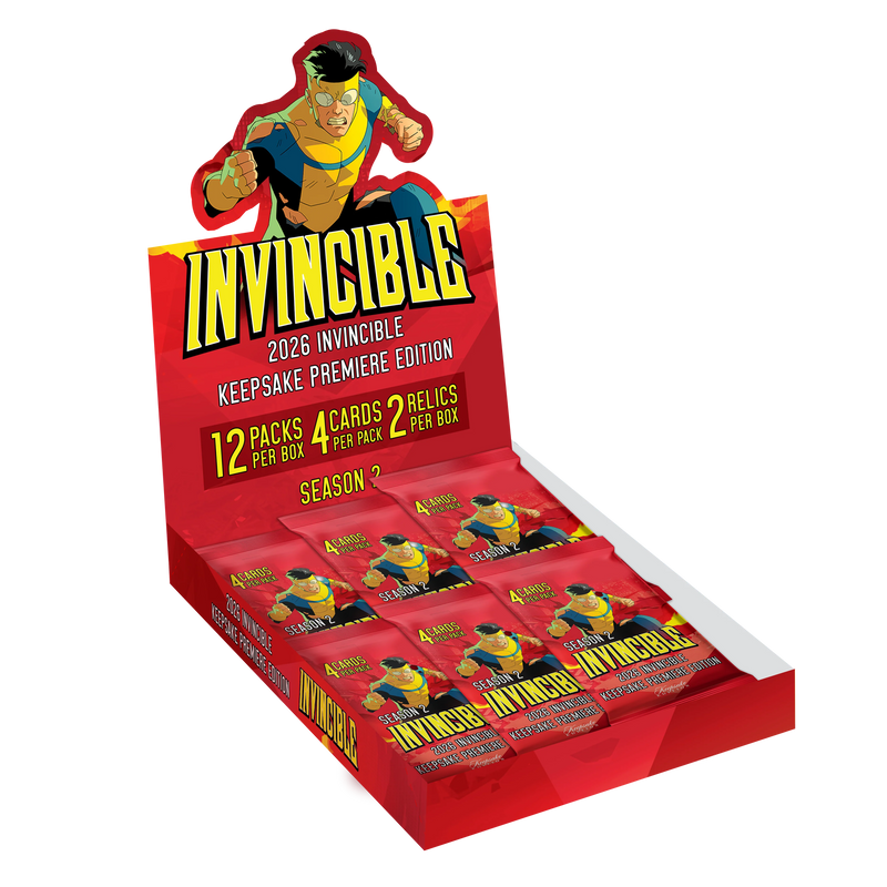 Invincible S2 Keepsake Premiere Hobby — Single Booster Box Presale 10/23