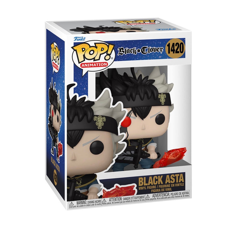 Black Clover: Black Asta — Funko Pop! #1420 with Protector