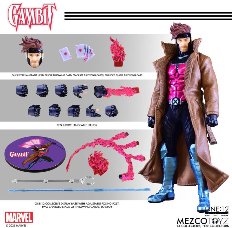 X-Men Gambit One:12 Collective Action Figure Final Sale