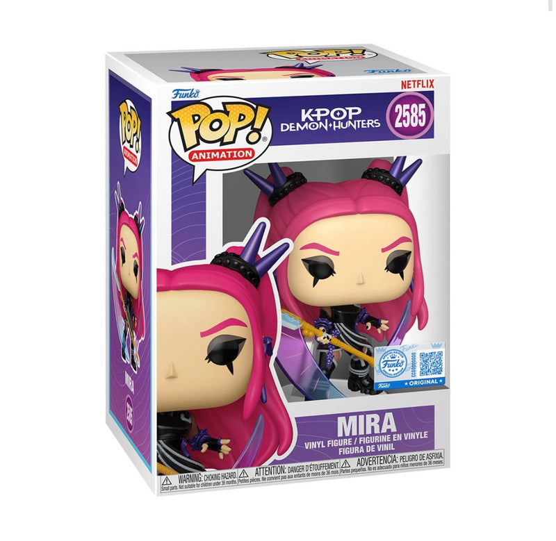 KPop Demon Hunters Mira Huntrix Funko Pop! Vinyl Figure - Specialty Presale