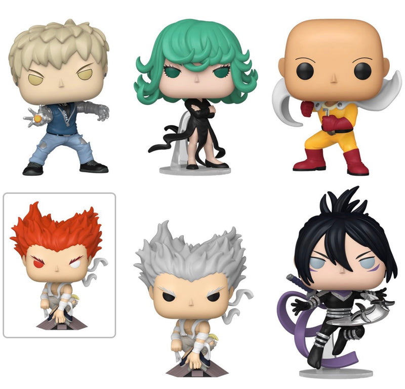 One Punch Man Funko Pop! Vinyl Figure Wave 2 Case of 6