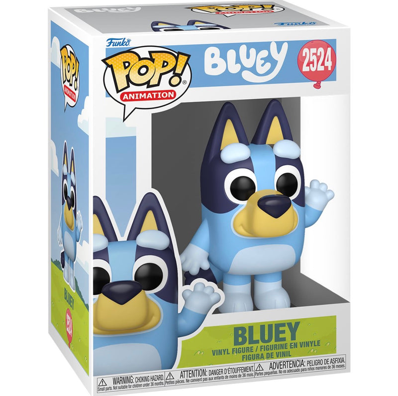 Bluey Waving Funko Pop! Vinyl Figure #2524 - Specialty W Protector