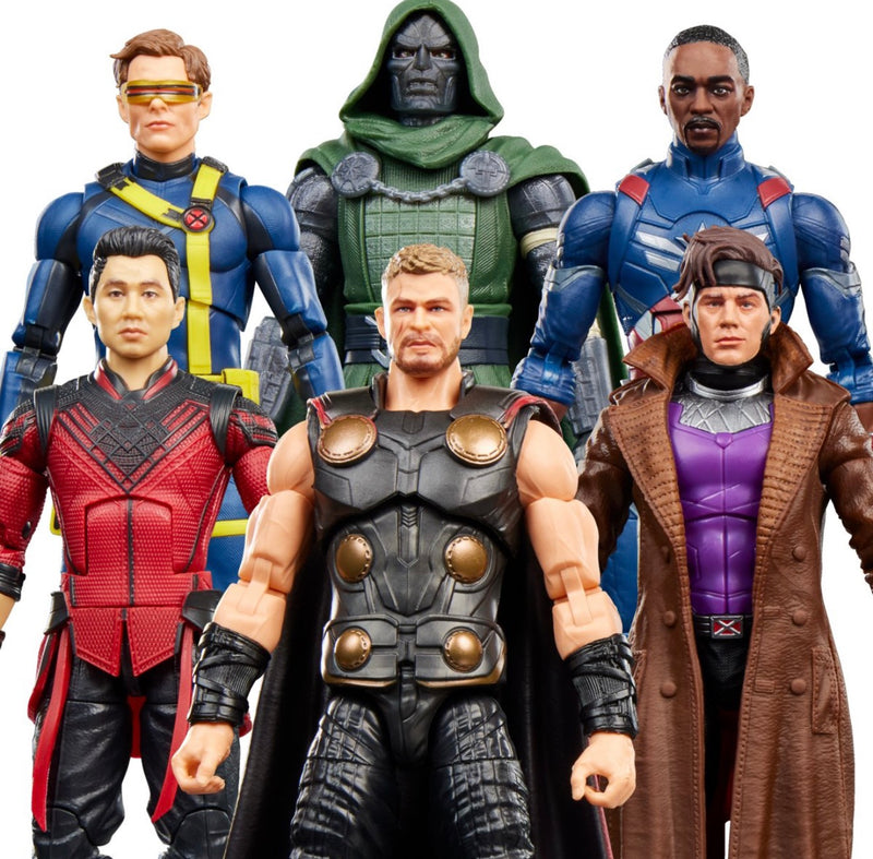 Avengers Doomsday Marvel Legends Series 6-Inch Action Figures Wave 1 Case of 6 Presale