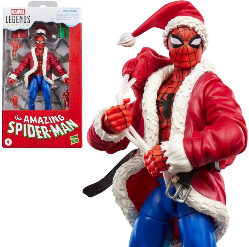 Spider-Man Marvel Legends Series Holiday Special Christmas 6-Inch Action Figure Presale