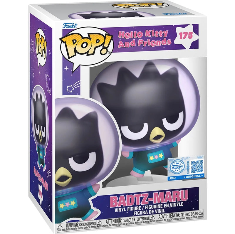 Hello Kitty Badtz-Maru Outer Space Funko Pop! Vinyl Figure #175 - Entertainment Earth Exclusive Presale