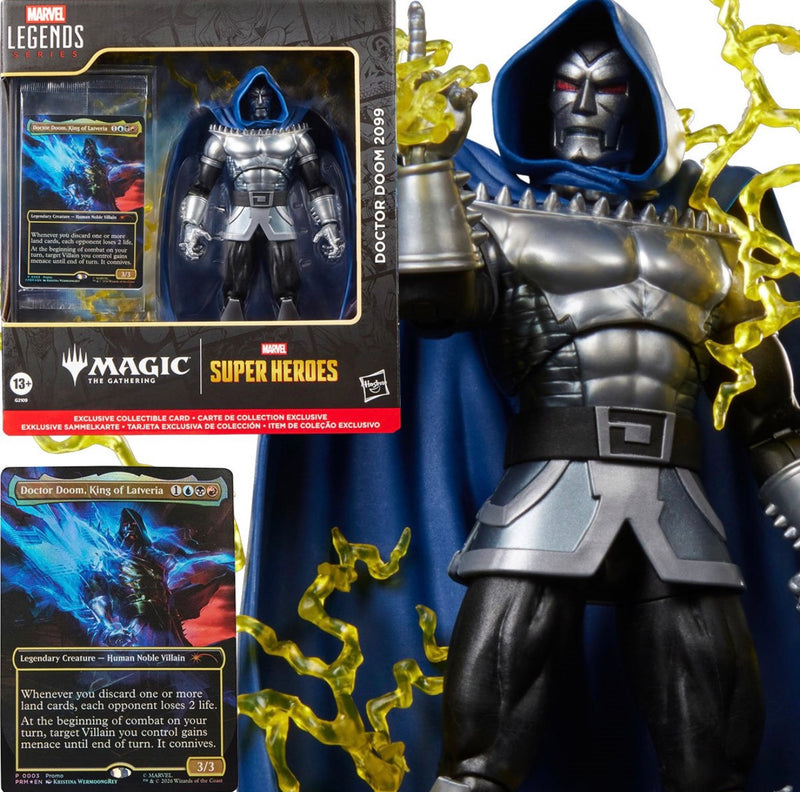 Marvel Super Heroes Magic: The Gathering Marvel Legends Series Doctor Doom 2099 6-Inch Action Figure Presale