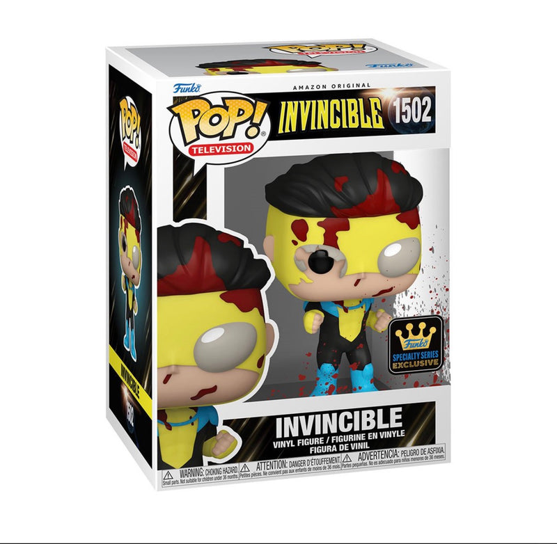 Invincible with Broken Mask Bloody Funko Pop! Vinyl Figure #1502 - Specialty Series Presale